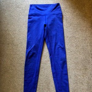 FLEO Royal Blue Romey 25" El Toro Leggings 7/8